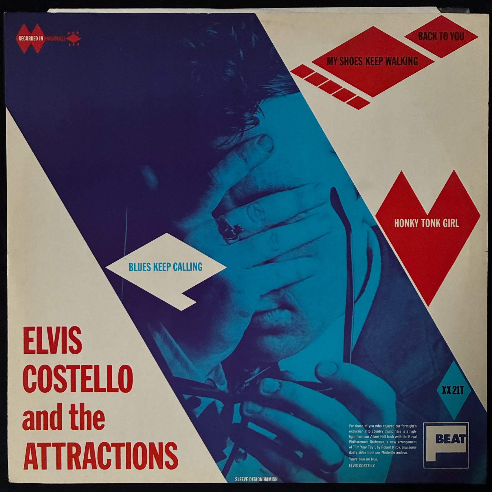 ELVIS COSTELLO AND THE ATTRACTIONS - I'M YOUR TOY (12") (USED VINYL 1982 UK M-/EX+)