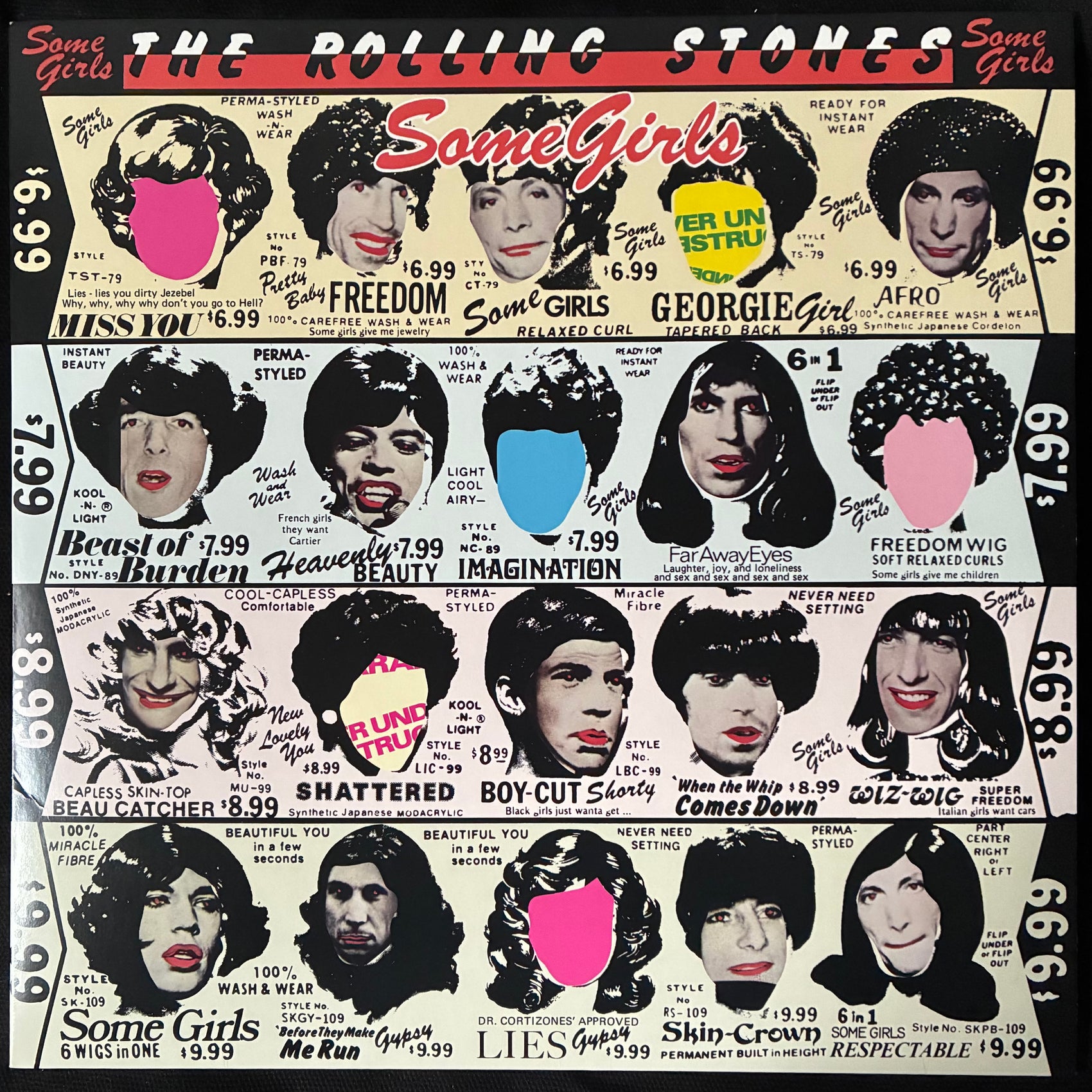 ROLLING STONES - SOME GIRLS (USED VINYL 2018 M-/M-)