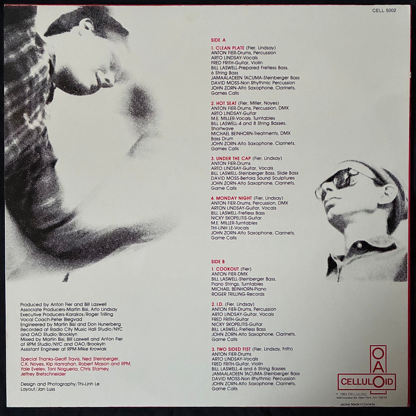 GOLDEN PALOMINOS - OAO (USED VINYL 1983 US M-/M-)