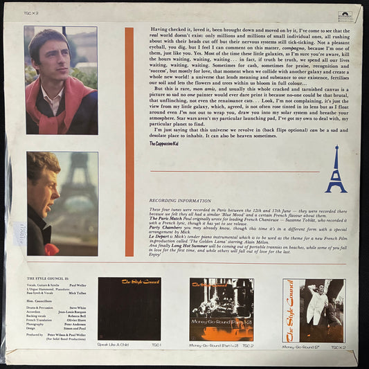 STYLE COUNCIL - A PARIS (12" EP) (USED VINYL 1983 UK EX/EX)