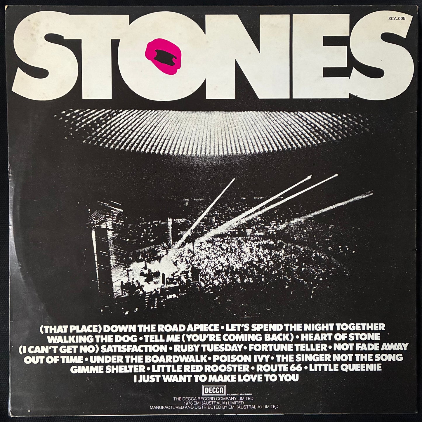 ROLLING STONES - STONES (USED VINYL 1976 AUS M-/EX)