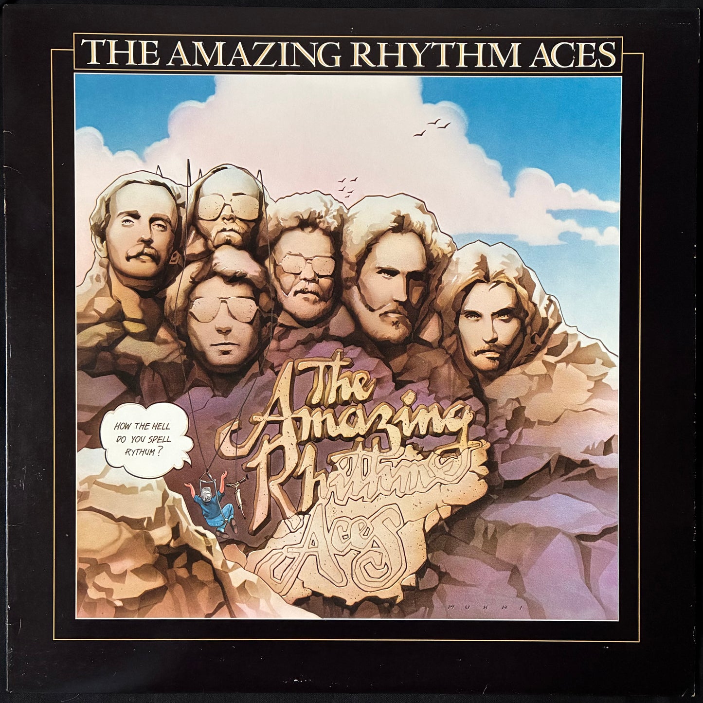 AMAZING RHYTHM ACES - HOW THE HELL DO YOU SPELL RYTHUM? (USED VINYL 1980 US M-/EX+)