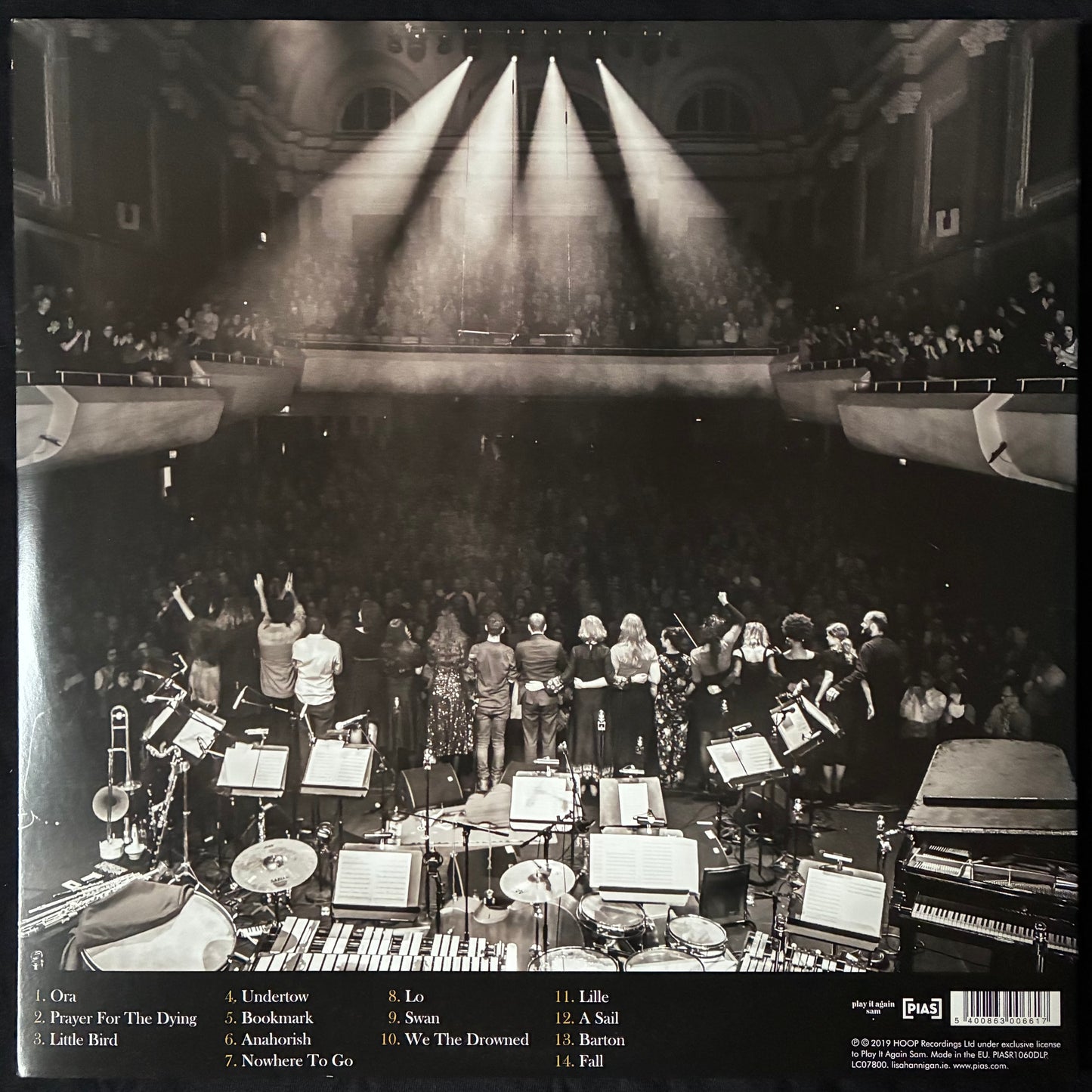 LISA HANNIGAN AND STARGAZE - LIVE IN DUBLIN (2LP) (180GM) (USED VINYL 2019 EU M-/M-)