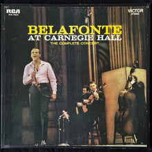 Load image into Gallery viewer, HARRY BELAFONTE - BELAFONTE AT CARNEGIE HALL : THE COMPLETE CONCERT (2LP BOX SET) (USED VINYL 1959 AUS M-/EX)
