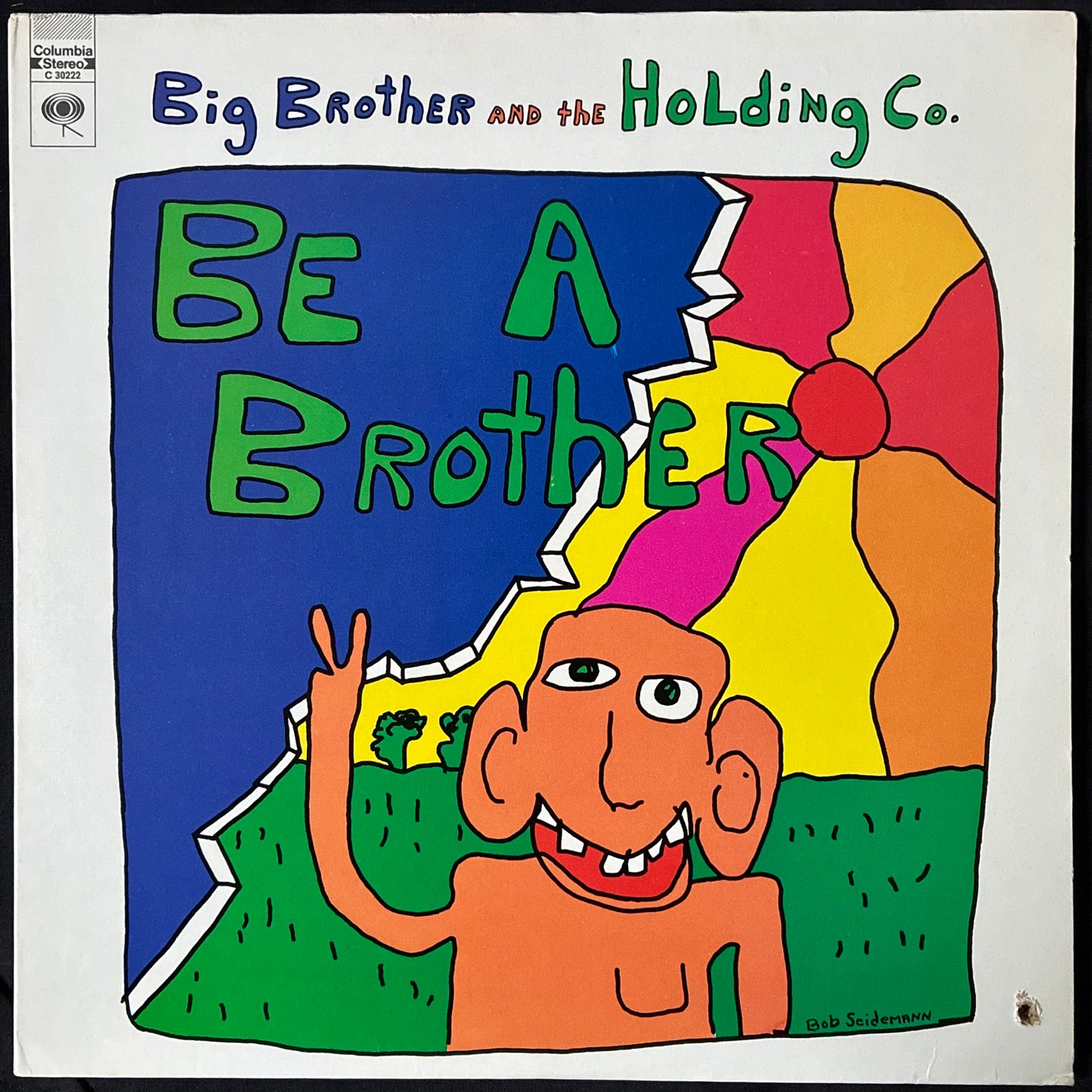 BIG BROTHER AND THE HOLDING COMPANY - BE A BROTHER (FIRST PRESSING) (USED VINYL 1970 CANADA M-/EX)