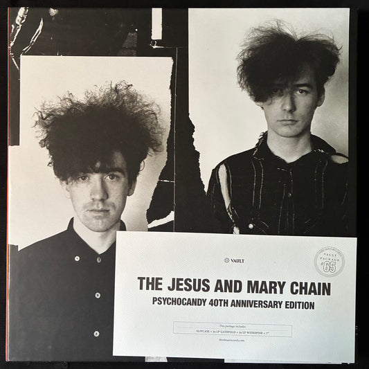 JESUS AND MARY CHAIN - PSYCHOCANDY : 40TH ANNIVERSARY DELUXE EDITION (4LP+7" BOX SET) (USED VINYL 2025 USA M-/M-)