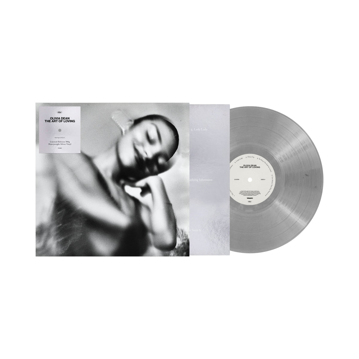 OLIVIA DEAN - THE ART OF LOVING (180G) (HEAVYWEIGHT SILVER COLOURED) VINYL
