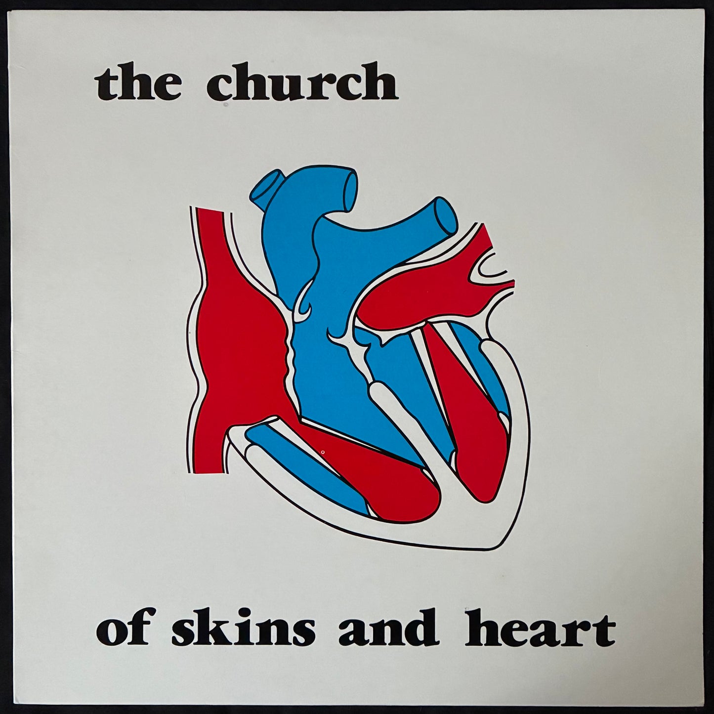 CHURCH - OF SKINS AND HEART (USED VINYL 1981 AUS M-/M-)