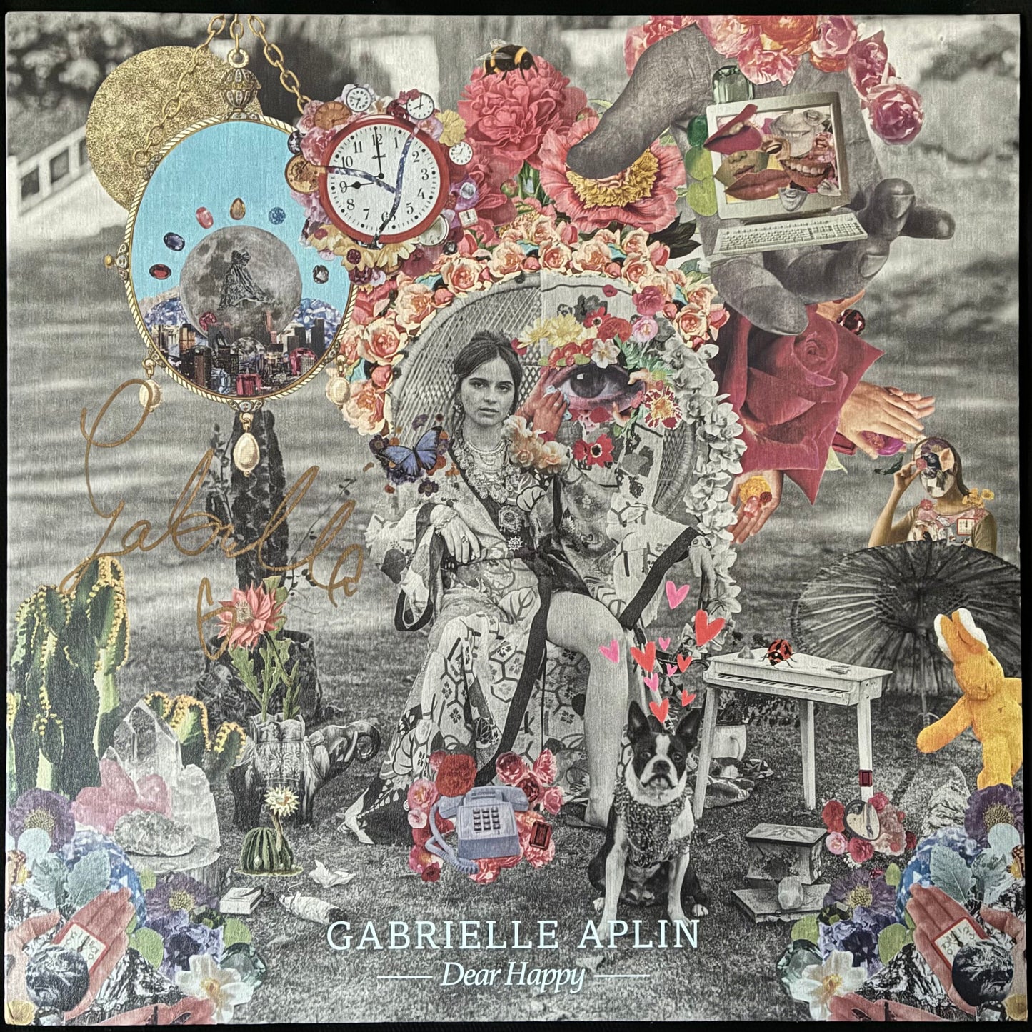 GABRIELLE APLIN - DEAR HAPPY (SIGNED) (USED VINYL 2020 EU M-/M-)