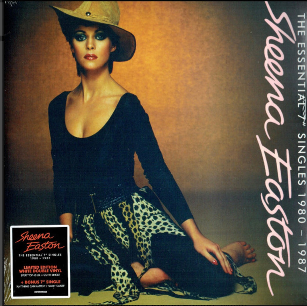SHEENA EASTON - THE ESSENTIAL 7" SINGLES 1980 - 87 (LIMITED EDITION WHITE) VINYL