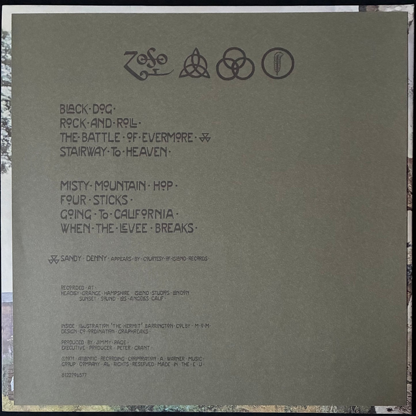 LED ZEPPELIN - LED ZEPPELIN IV (USED VINYL 2020 EU M-/M-)