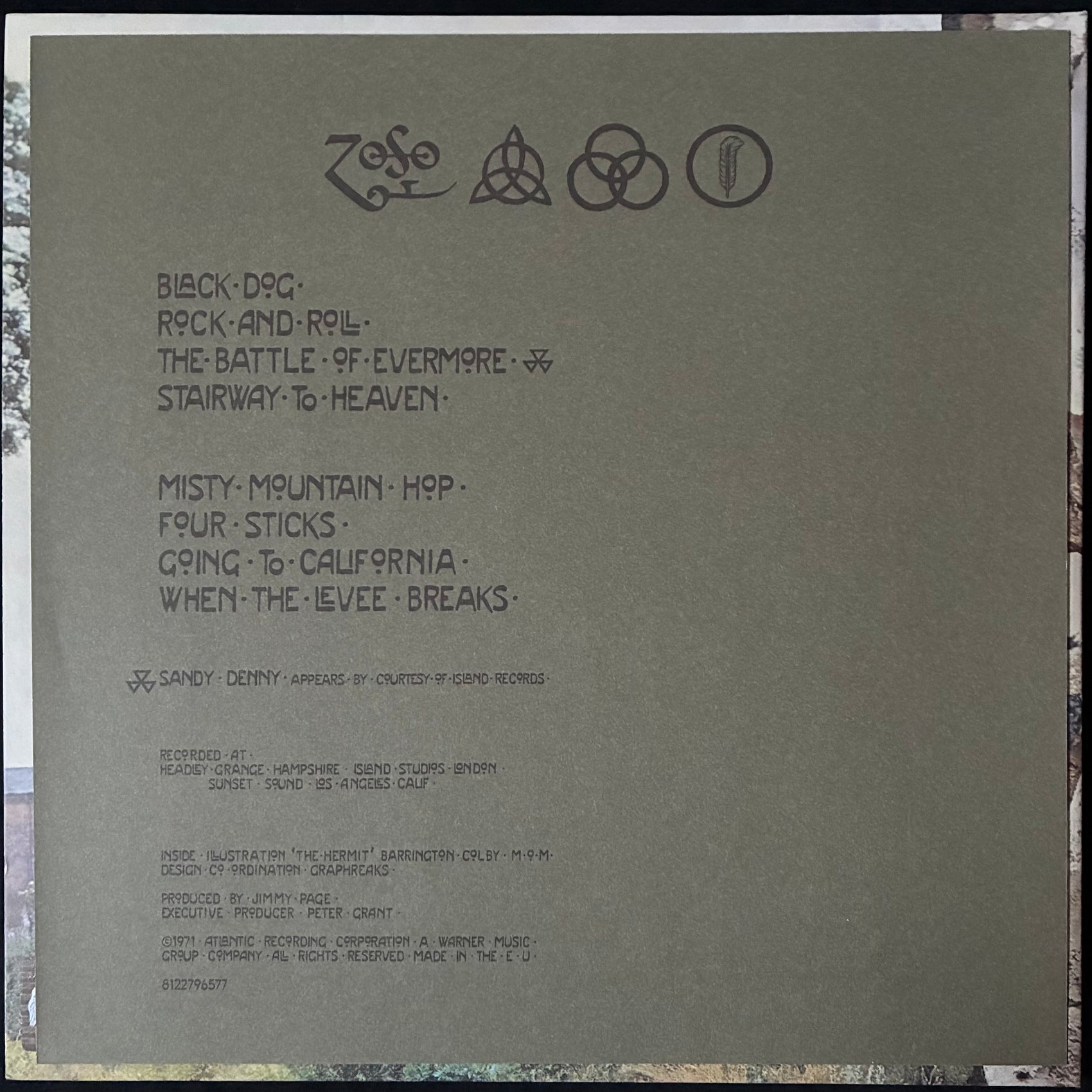 LED ZEPPELIN - LED ZEPPELIN IV (USED VINYL 2020 EU M-/M-)