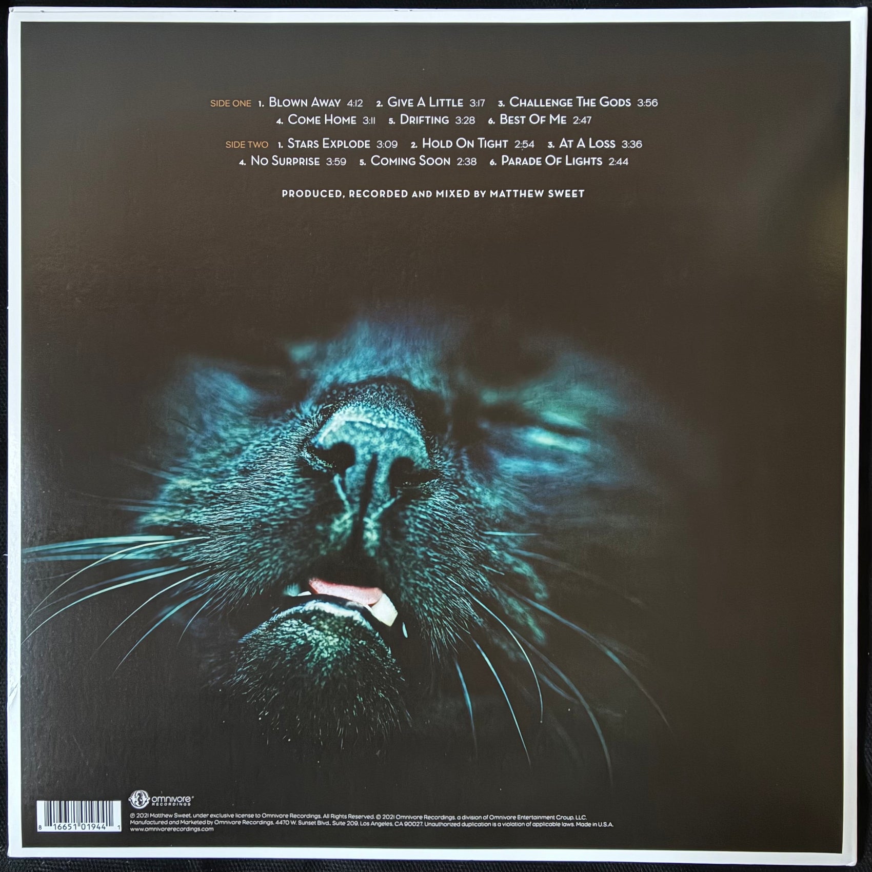 MATTHEW SWEET - CATSPAW (USED VINYL 2021 US M-/M-)