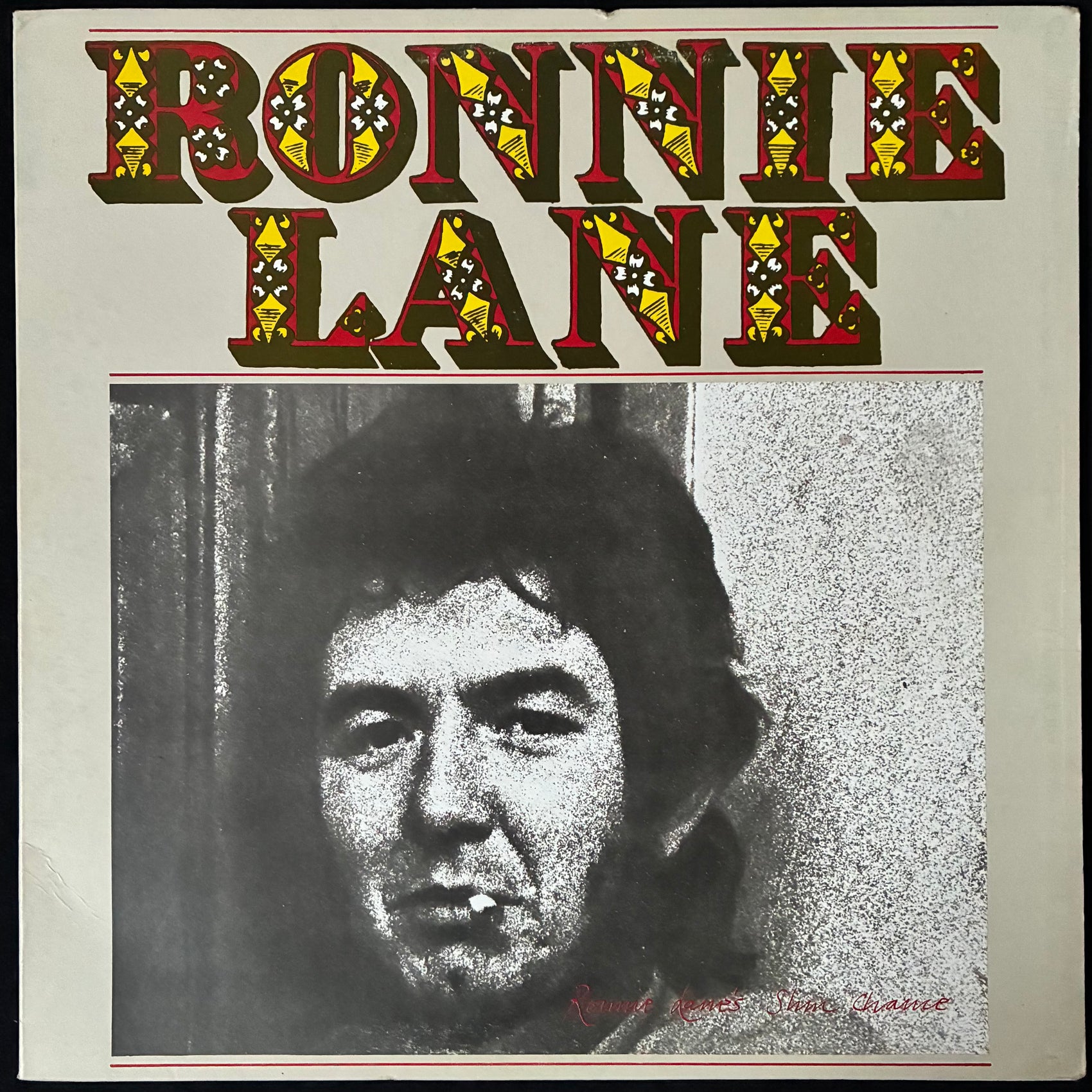 RONNIE LANE - SLIM CHANCE (FIRST PRESSING) (USED VINYL 1975 AUS M-/EX+)