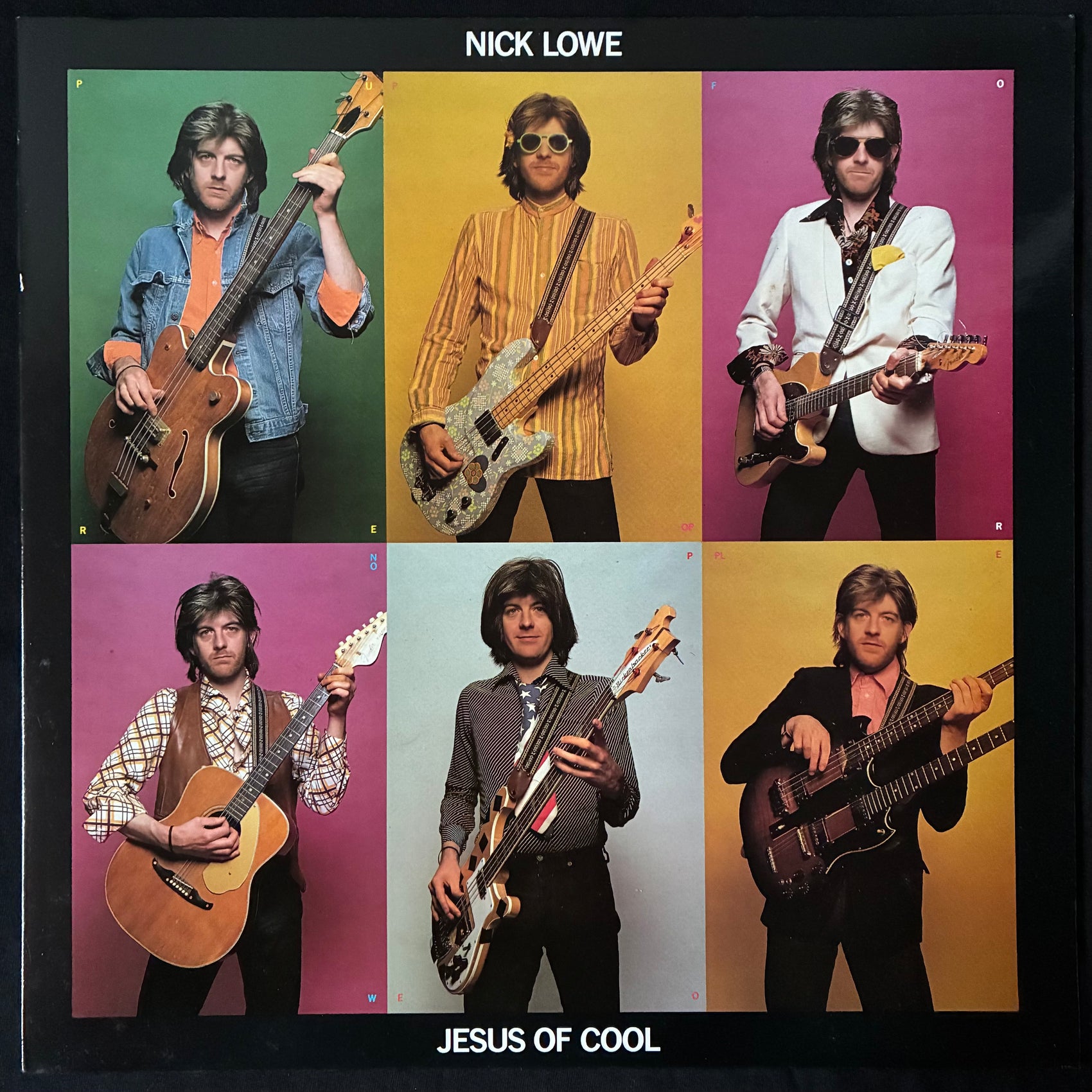 NICK LOWE - JESUS OF COOL (USED VINYL 1989 UK M-/EX)