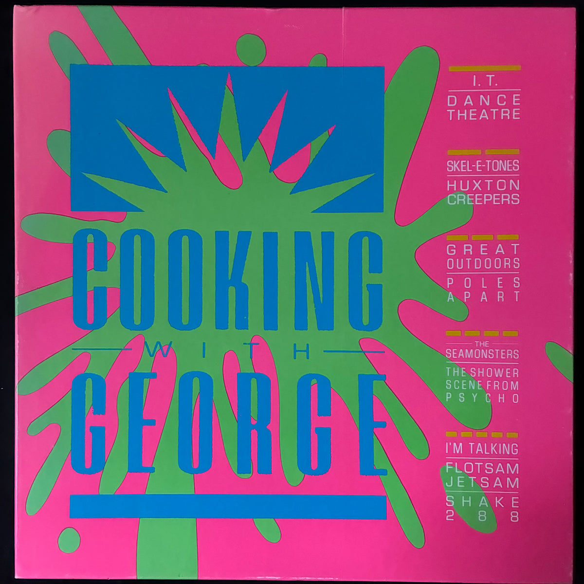 VARIOUS ARTISTS - COOKING WITH GEORGE (5LP BOX SET) (USED VINYL 1984 M-/M-/EX)