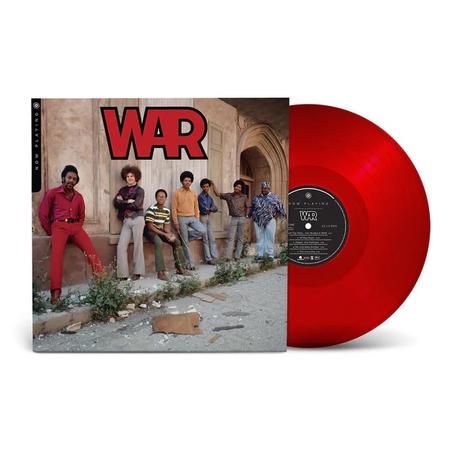 WAR - NOW PLAYING (TRANSPARENT RED) VINYL