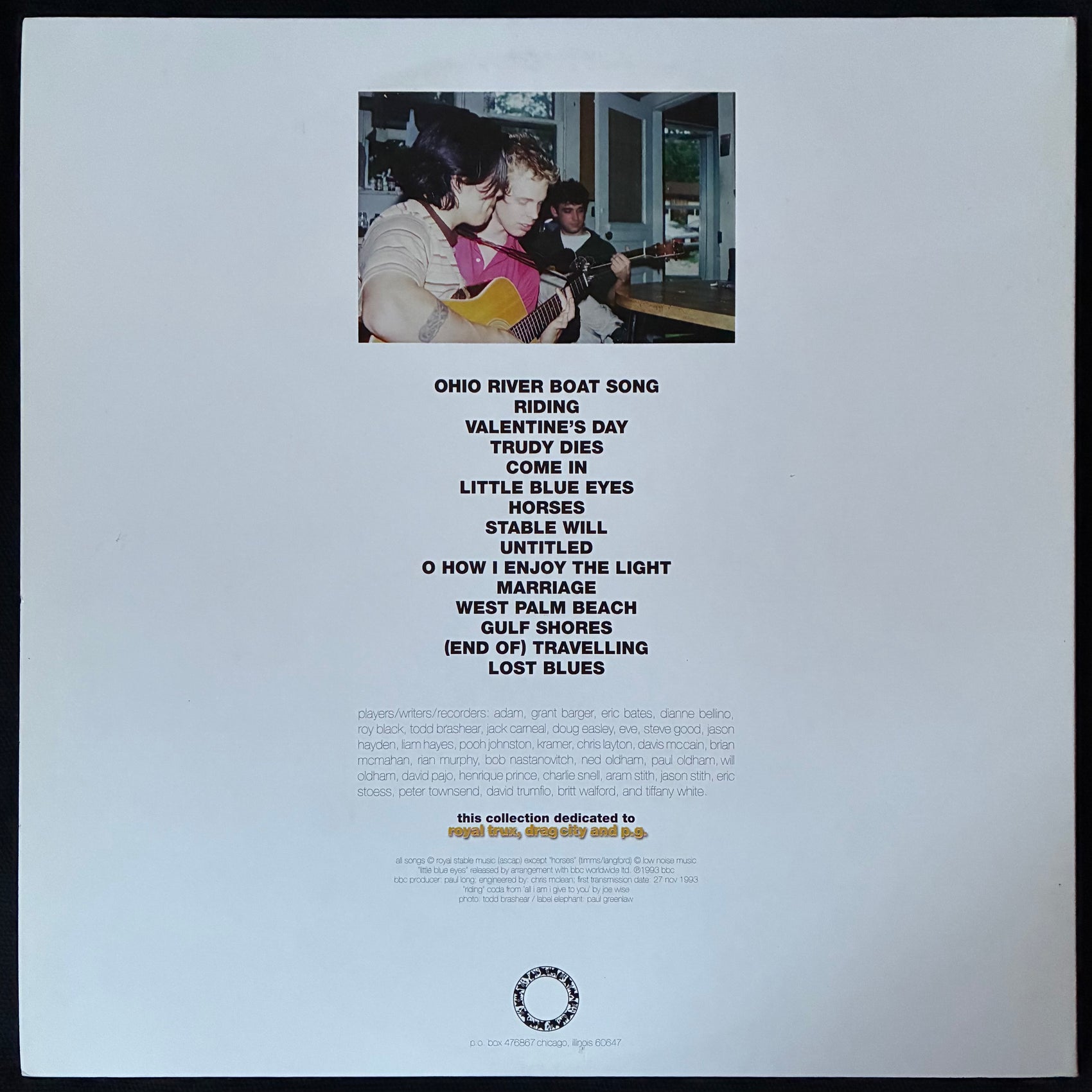 PALACE MUSIC - LOST BLUES AND OTHER SONGS (2LP) (USED VINYL 1997 US M-/M-)