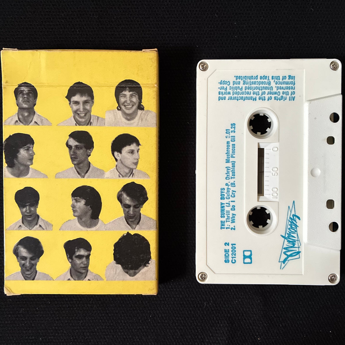 SUNNYBOYS - HAPPY MAN (USED CASSETTE 1981 AUS)