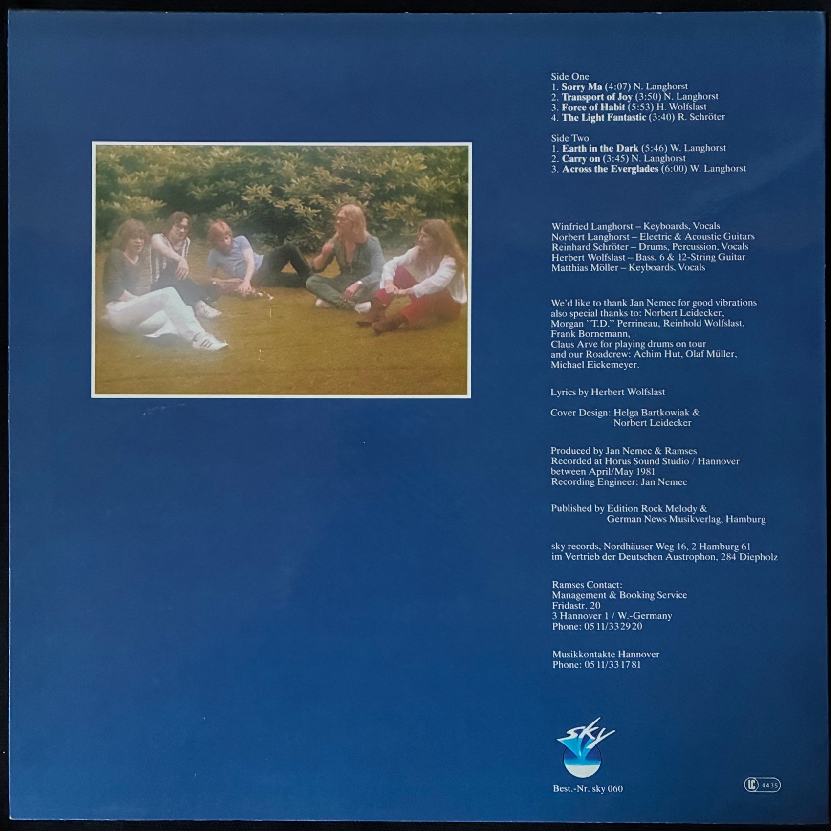 RAMSES - LIGHT FANTASTIC (FIRST PRESSING) (USED VINYL 1981 GERMANY M-/M-)
