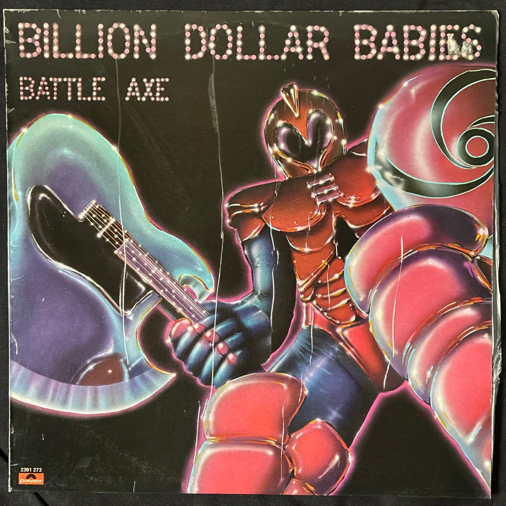 BILLION DOLLAR BABIES - BATTLE AXE (USED VINYL 1977 AUS M-/EX-)