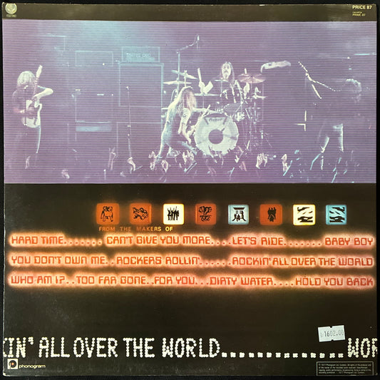 STATUS QUO - ROCKIN' ALL OVER THE WORLD (USED VINYL UK EX+/EX+)