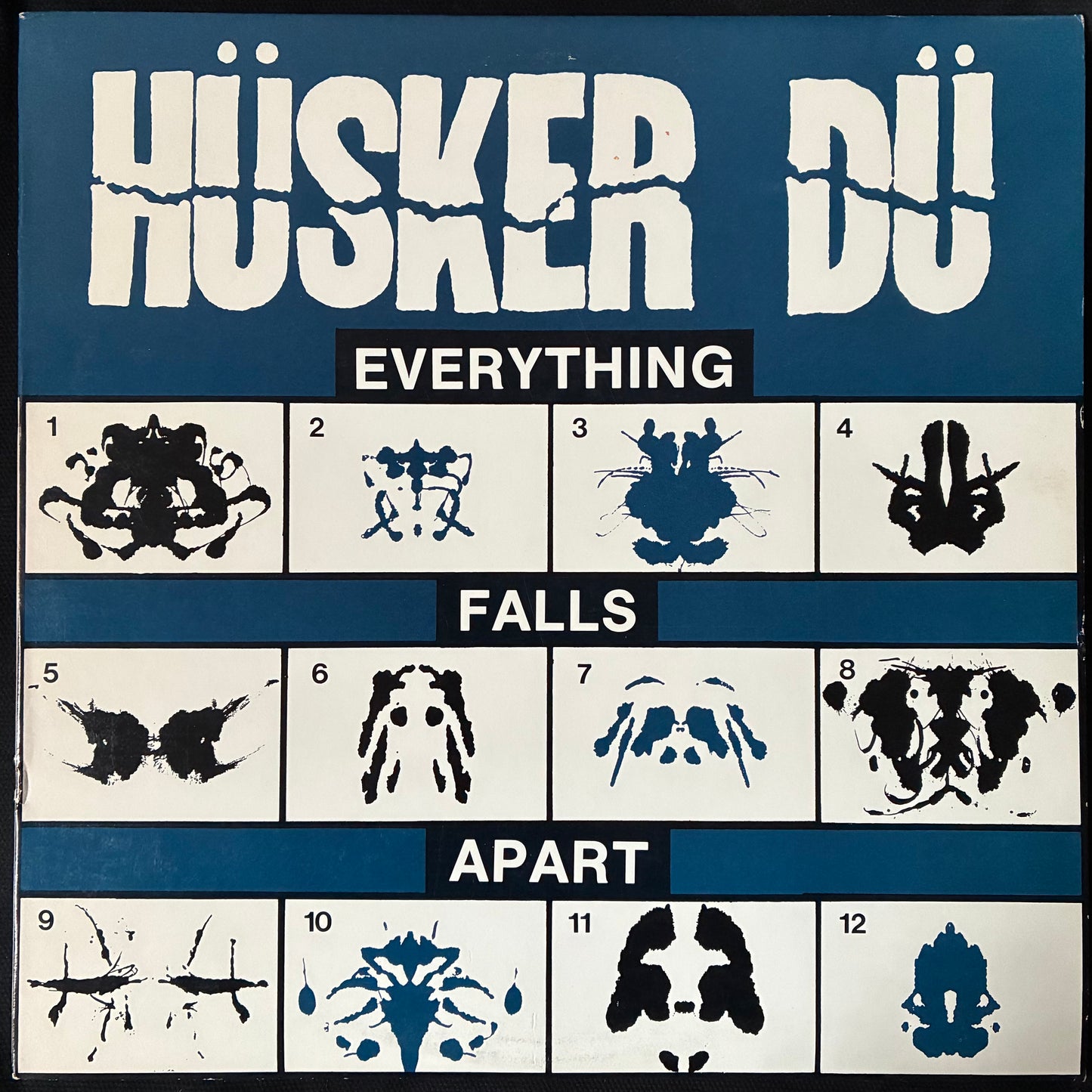 HUSKER DU - EVERYTHING FALLS APART (FIRST PRESSING) (USED VINYL 1983 US M-/EX+)