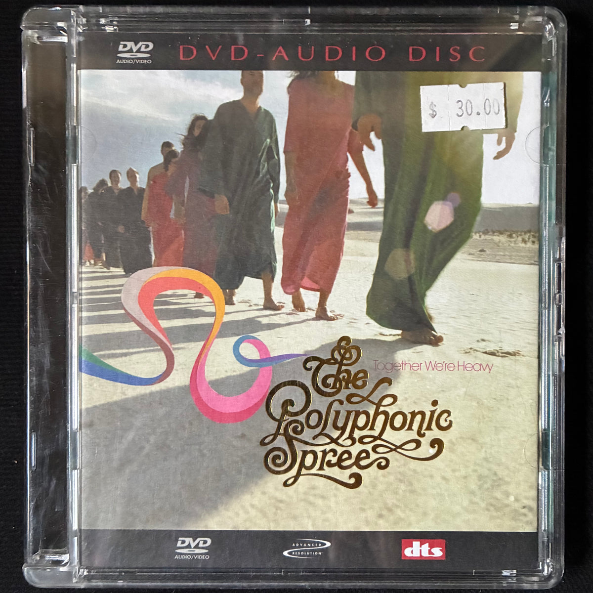 POLYPHONIC SPREE - TOGETHER WE'RE HEAVY (DVD AUDIO) (USED DVD 2004 US M-/M-)