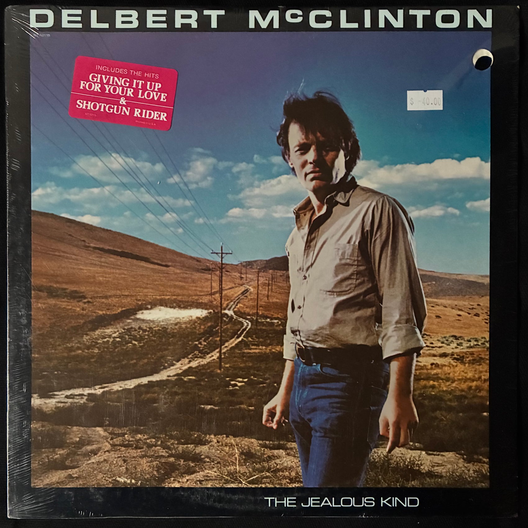 DELBERT MCCLINTON - THE JEALOUS KIND (FIRST PRESSING) (USED VINYL 1980 US M-/EX-)