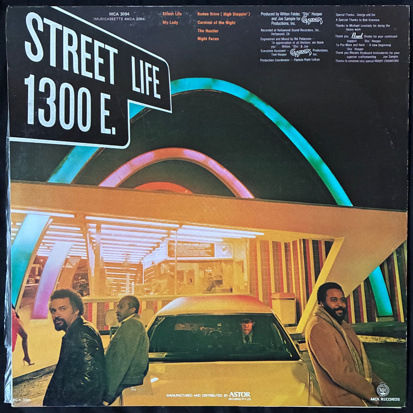CRUSADERS - STREET LIFE (USED VINYL 1979 AUS M-/EX+)