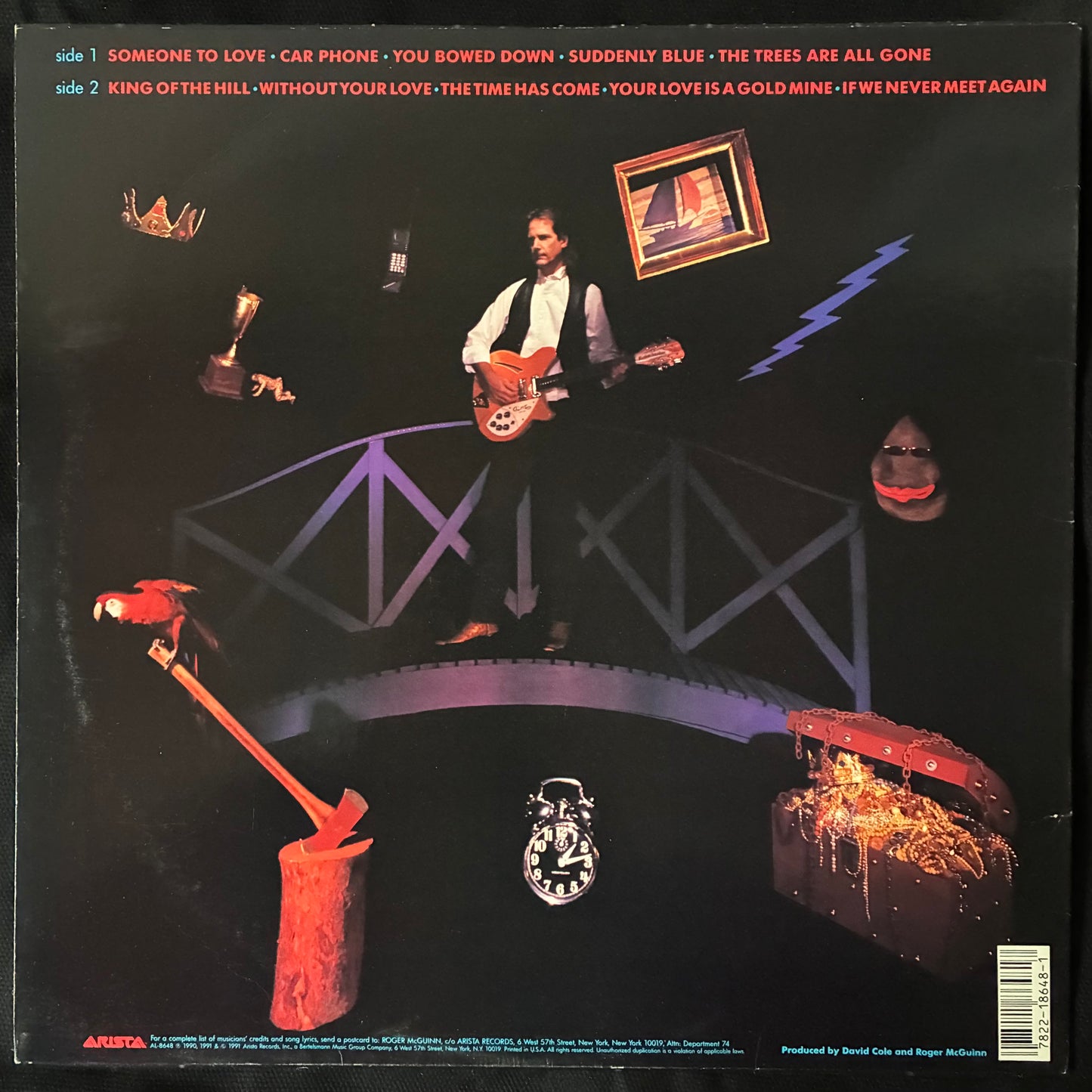 ROGER MCGUINN - BACK FROM RIO (USED VINYL 1991 US M-/EX+)