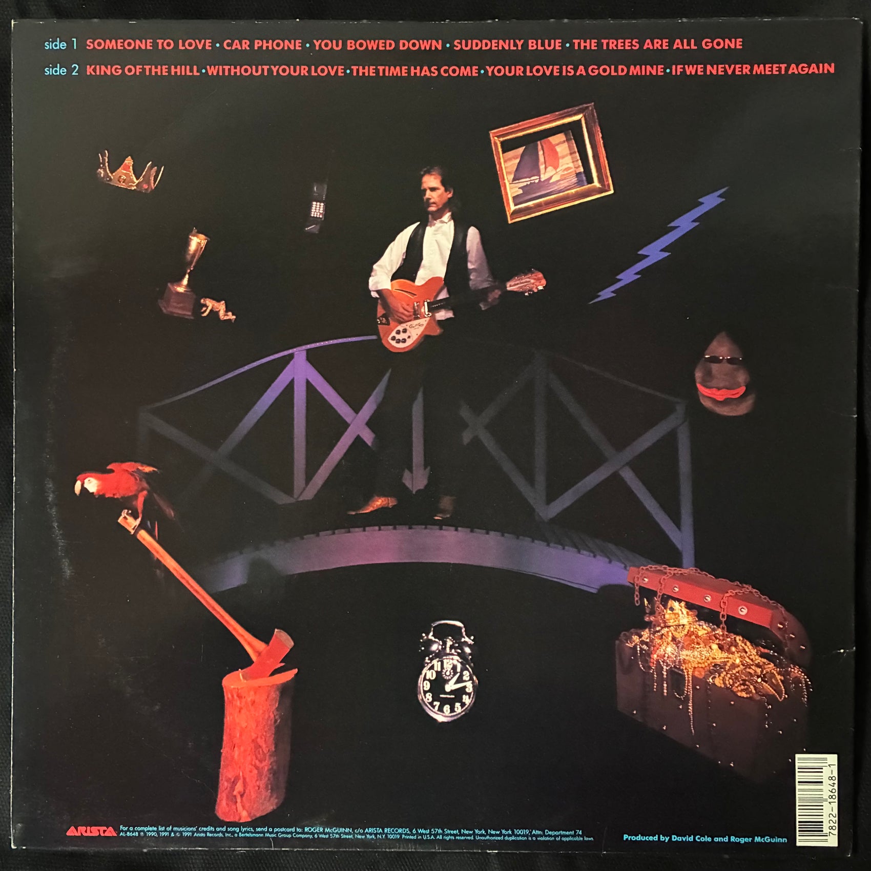 ROGER MCGUINN - BACK FROM RIO (USED VINYL 1991 US M-/EX+)