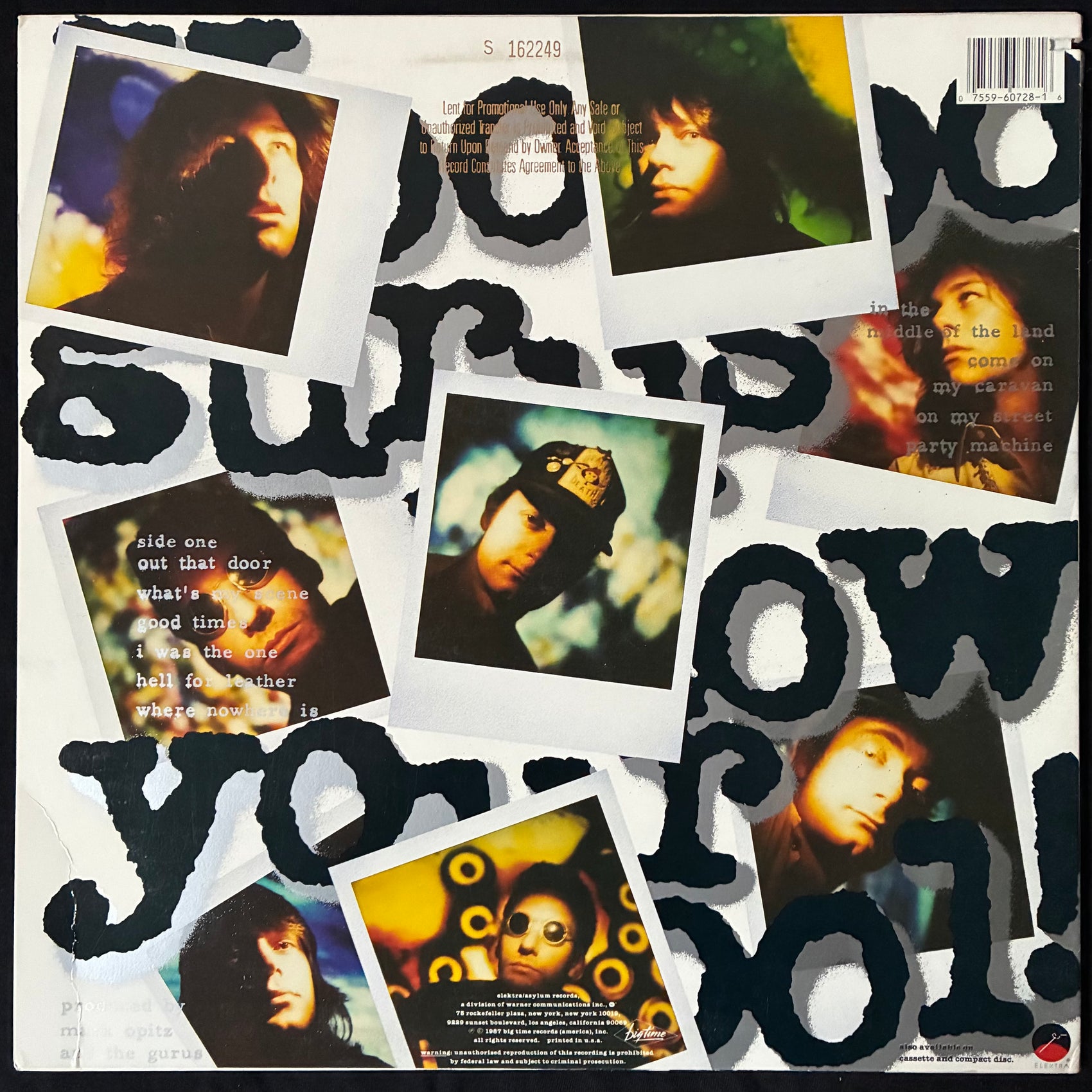 HOODOO GURUS - BLOW YOUR COOL! (PROMO) (USED VINYL 1987 US M-/EX)