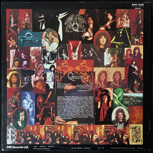 QUEEN - QUEEN (USED VINYL 1973 UK M-/EX)