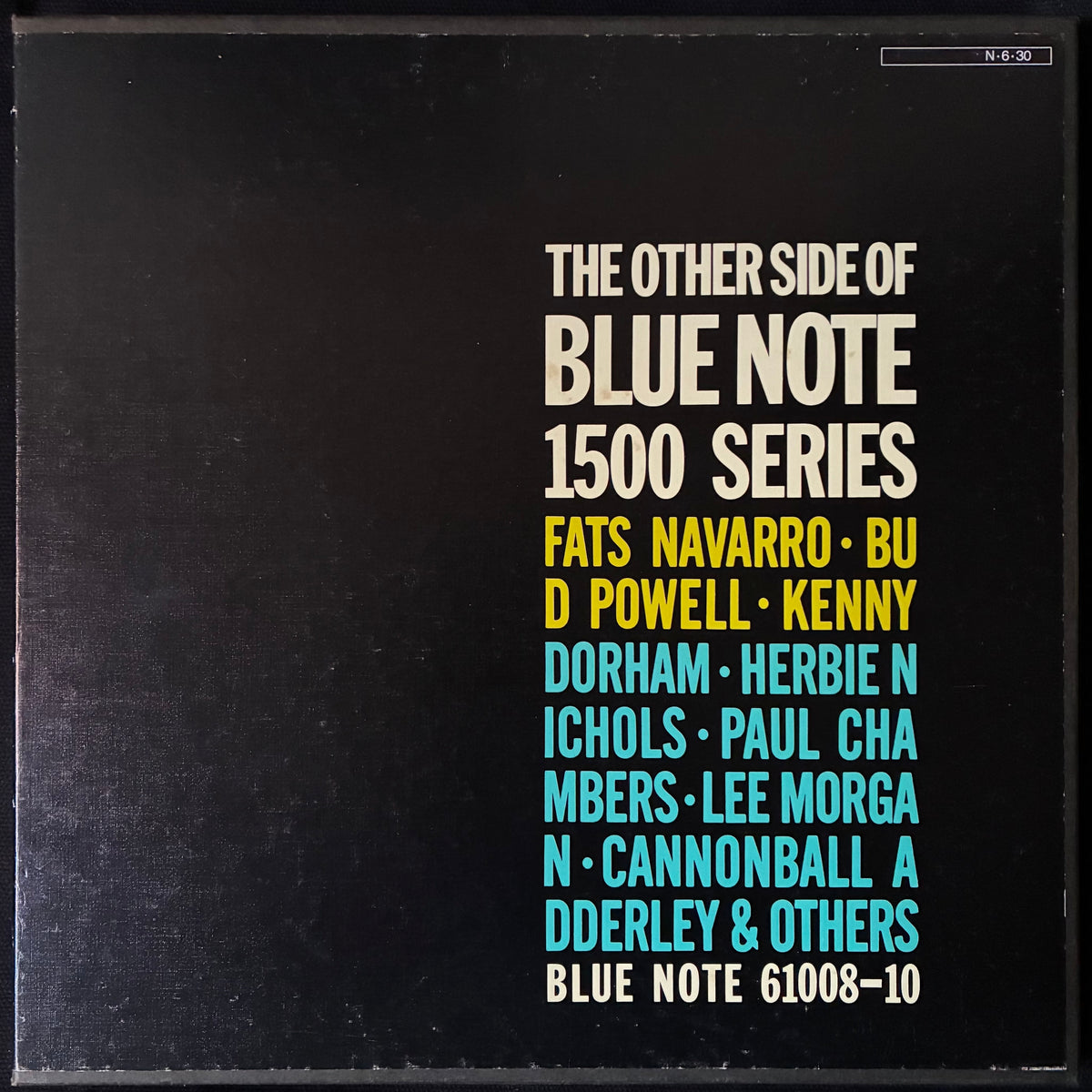 VARIOUS ARTISTS - THE OTHER SIDE OF BLUE NOTE 1500 SERIES (3LP BOX SET) (USED VINYL 1984 JAPAN M-/M-)