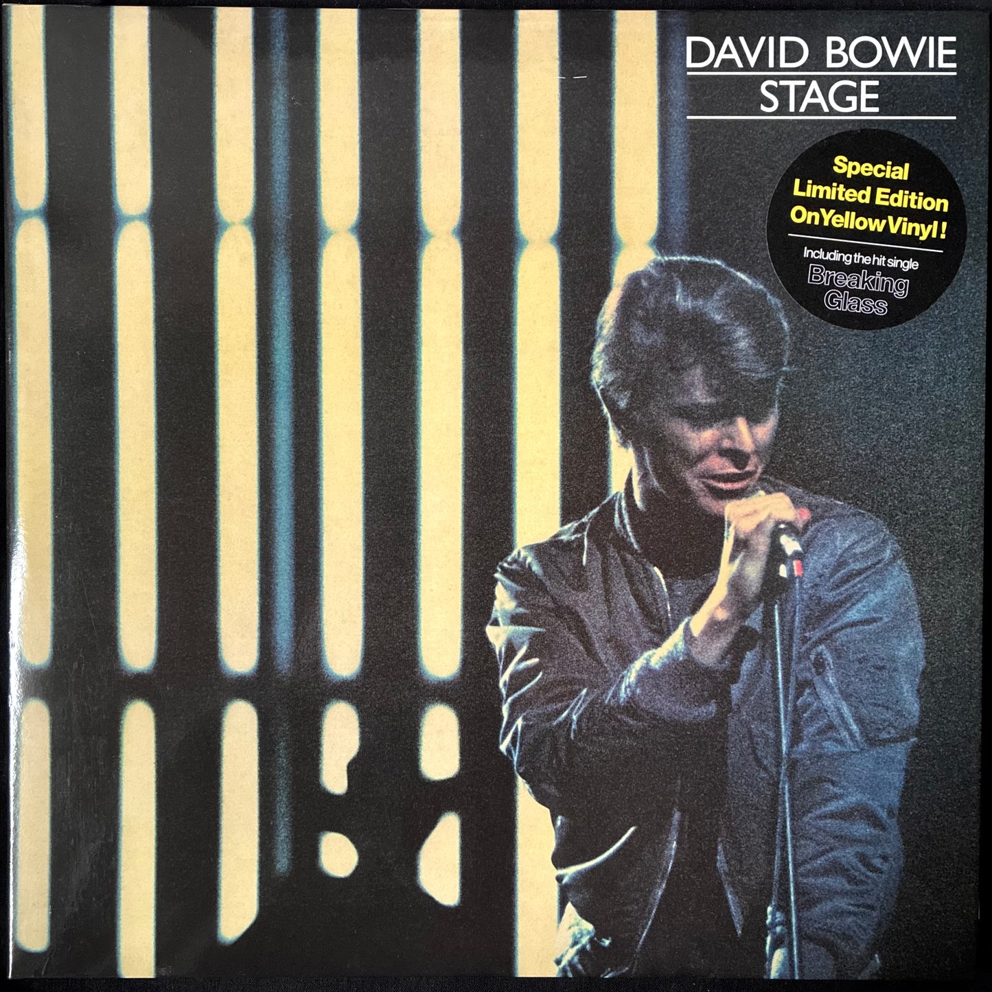 DAVID BOWIE - STAGE (2LP) (YELLOW VINYL) (USED VINYL 2017 EU M-/M-)