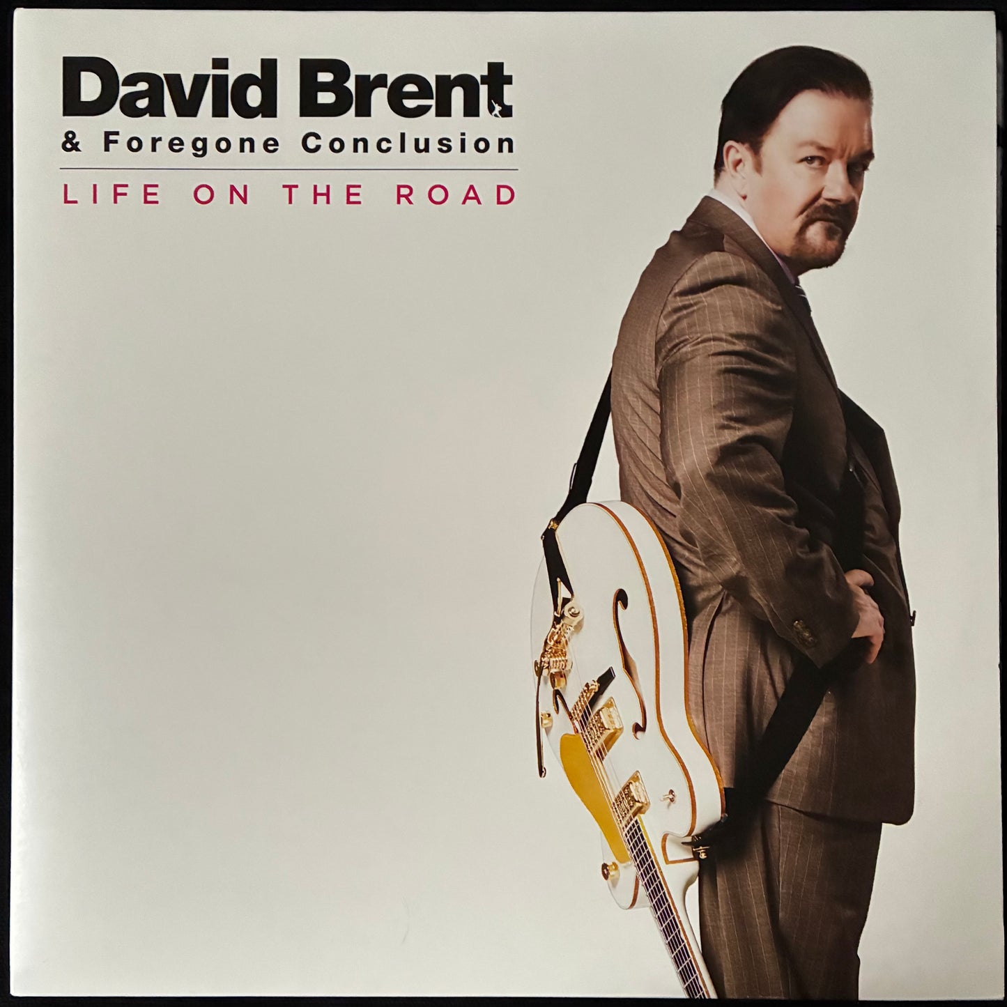 RICKY GERVAIS - DAVID BRENT AND THE FOREGONE CONCLUSION: LIFE ON THE ROAD OST (2LP) (USED VINYL 2016 EU M-/M-)