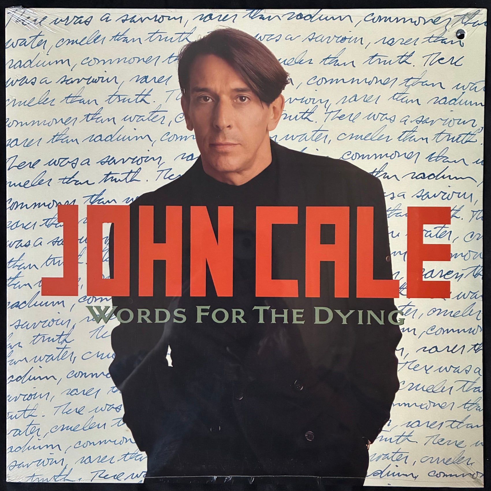 JOHN CALE - WORDS FOR THE DYING (USED VINYL 1989 US S.S.)