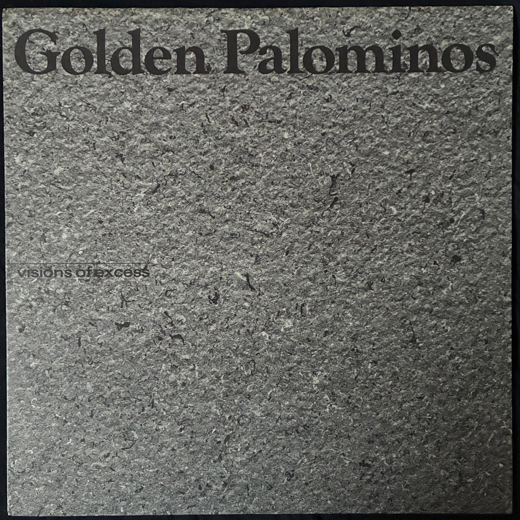 GOLDEN PALOMINOS - VISIONS OF EXCESS (USED VINYL 1985 US M-/M-)