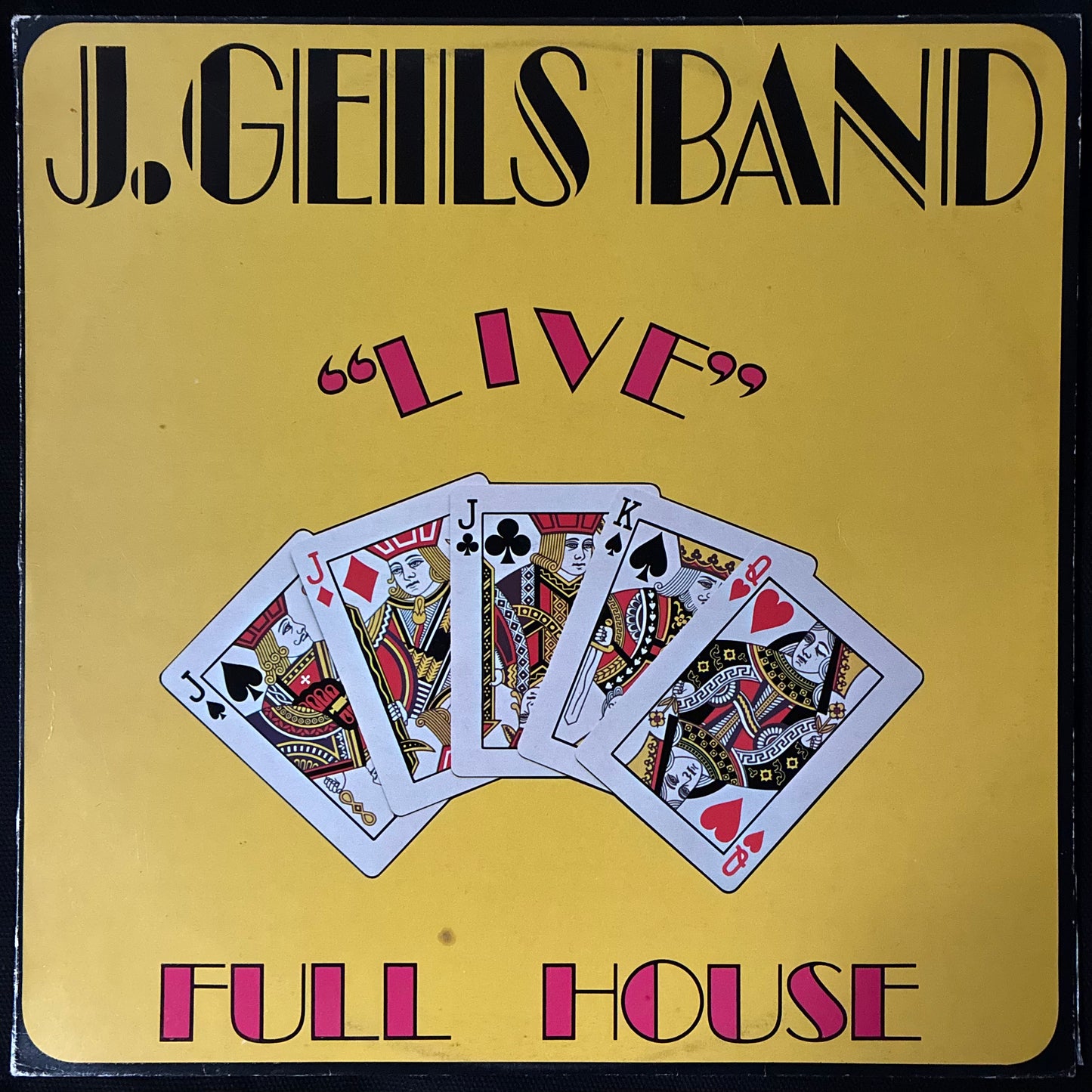 J. GEILS BAND - FULL HOUSE (USED VINYL 1972 AUS M-/EX+)
