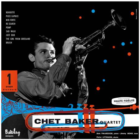 CHET BAKER QUARTET - LIVE IN PARIS VOL.1 (180GM) VINYL