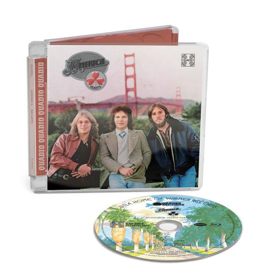 AMERICA - HEARTS (QUADIO & STEREO MIXES) BLU RAY AUDIO