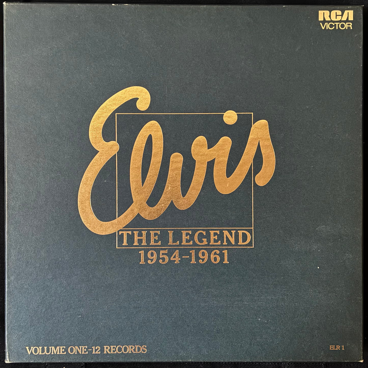 ELVIS PRESLEY - ELVIS : THE LEGEND 1954-1961 (12LP BOX SET) (USED VINYL 1980 AUS M-/EX-)