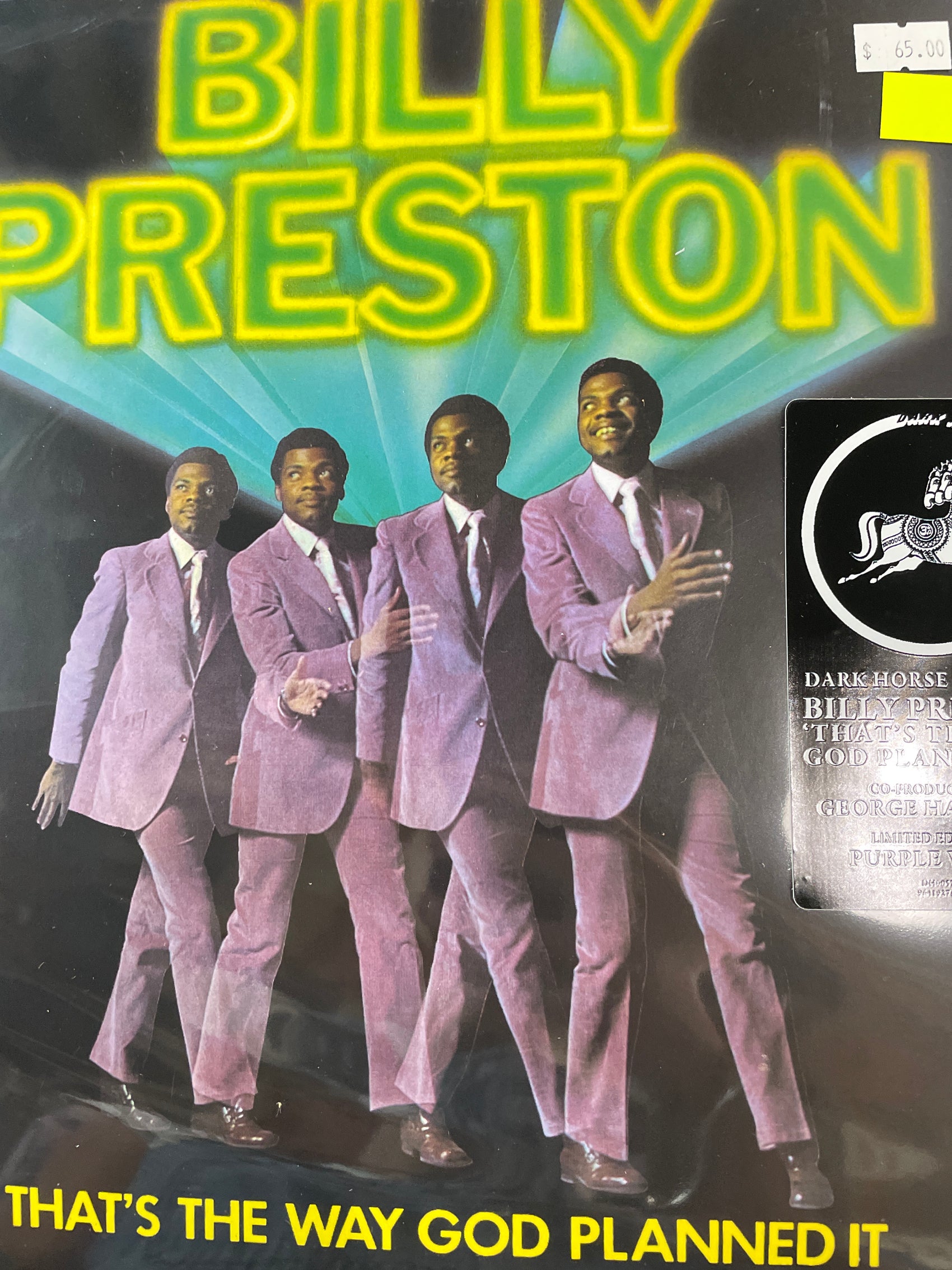 BILLY PRESTON - THATS THE WAY GOD PLANNED IT VINYL