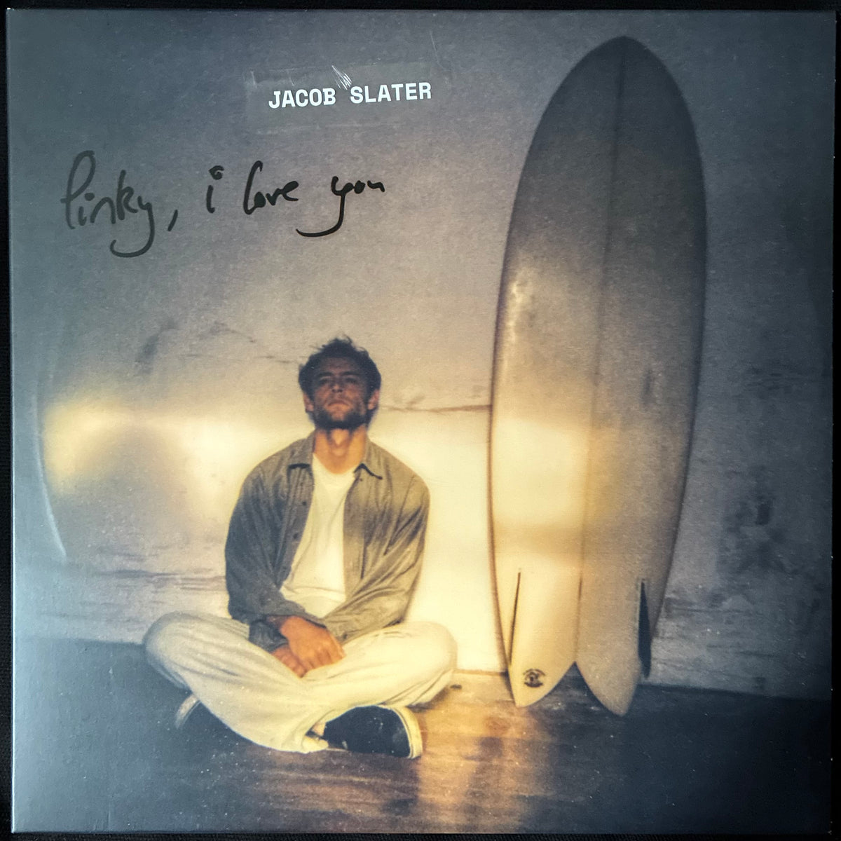 JACOB SLATER - PINKY, I LOVE YOU (PINK COLOURED) (USED VINYL 2023 UK M-/EX+)