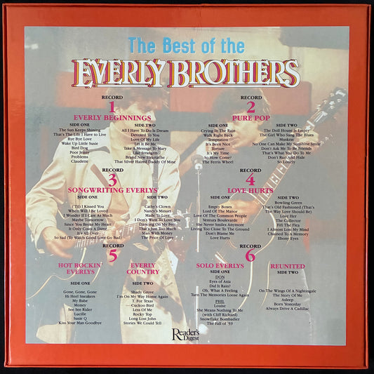 EVERLY BROTHERS - THE BEST OF THE EVERLY BROTHERS (6LP BOX SET) (USED VINYL US M-/M-)