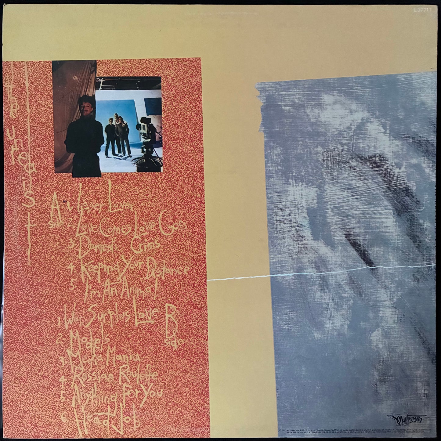 MIKE RUDD AND THE HEATERS - THE UNREALIST (USED VINYL 1981 AUS M-/M-)