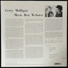 Load image into Gallery viewer, GERRY MULLIGAN - GERRY MULLIGAN MEETS BEN WEBSTER (USED VINYL 2019 EU M-/M-)
