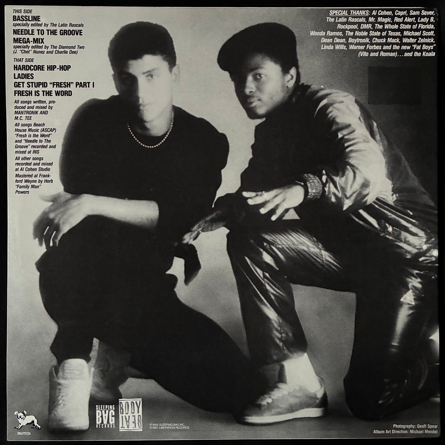 MANTRONIX - THE ALBUM (USED VINYL 1985 AUS M-/EX+)
