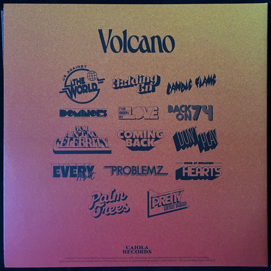 JUNGLE - VOLCANO (USED VINYL 2023 EU M-/M-)